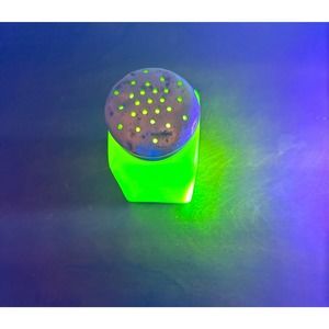 Vintage custard glass sugar shaker